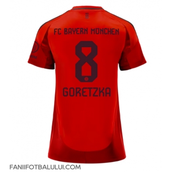 Bayern Munich Leon Goretzka #8 Tricou Fotbal Replică 2024-25 Femei Acasa